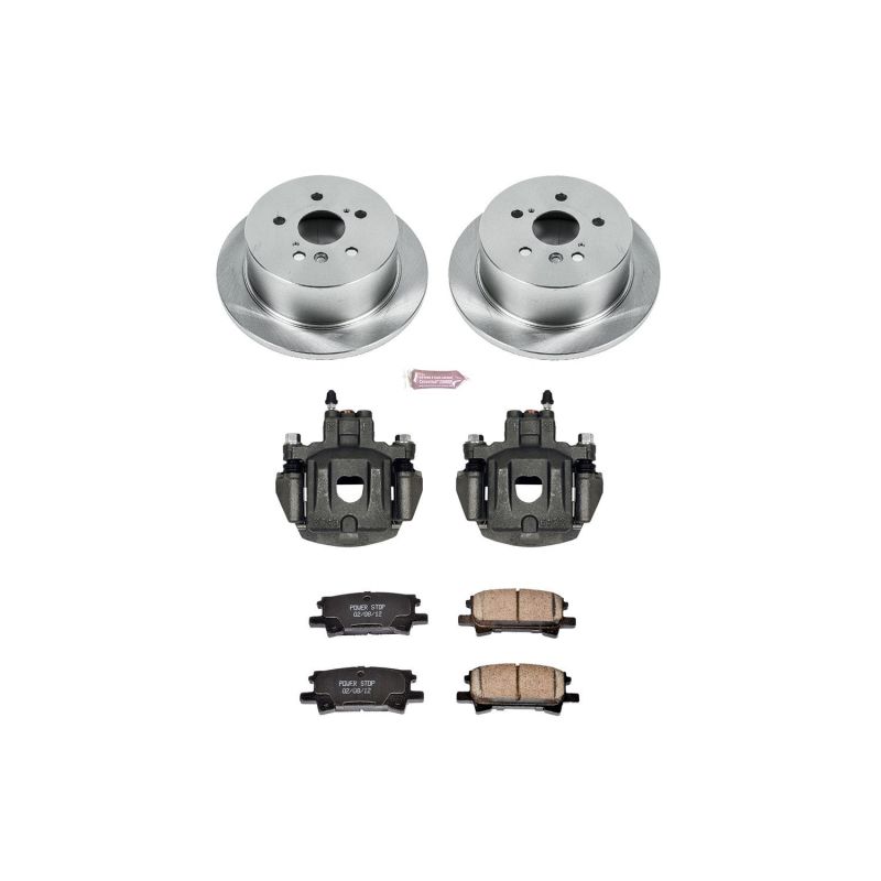 Power Stop 04-06 Lexus RX330 Rear Autospecialty Brake Kit w/Calipers - KCOE5333