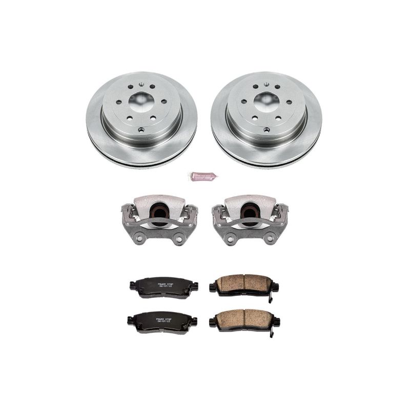 Power Stop 08-17 Buick Enclave Rear Autospecialty Brake Kit w/Calipers - KCOE5262