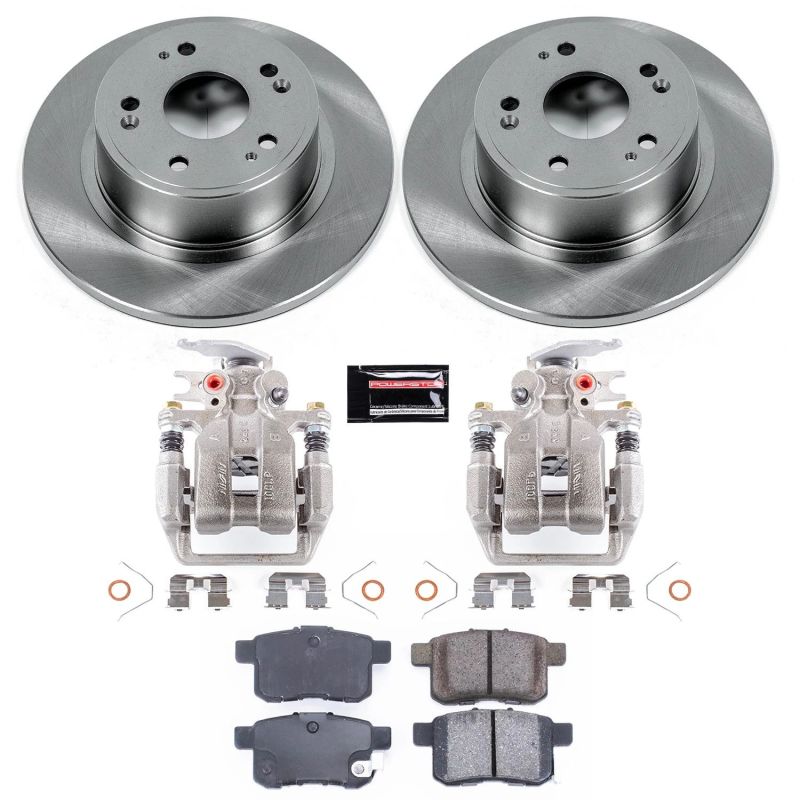 Power Stop 13-17 Honda Accord Rear Autospecialty Brake Kit w/Calipers - KCOE5368A