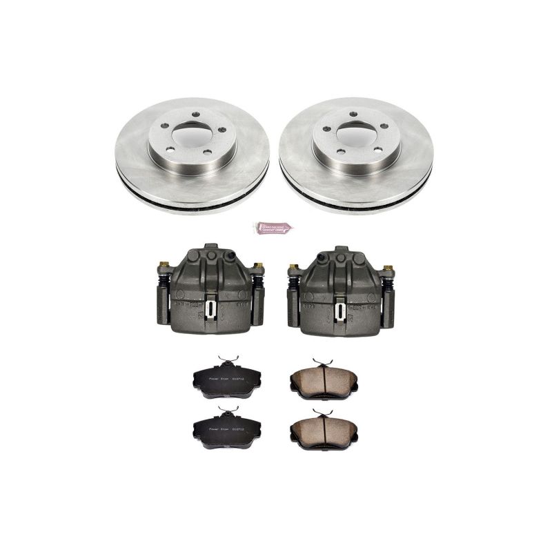 Power Stop 1995 Ford Taurus Front Autospecialty Brake Kit w/Calipers - KCOE5406