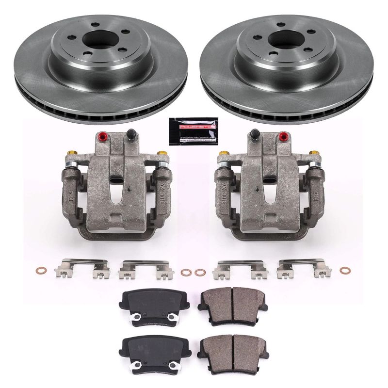 Power Stop 06-14 Dodge Charger Rear Autospecialty Brake Kit w/Calipers - KCOE5486