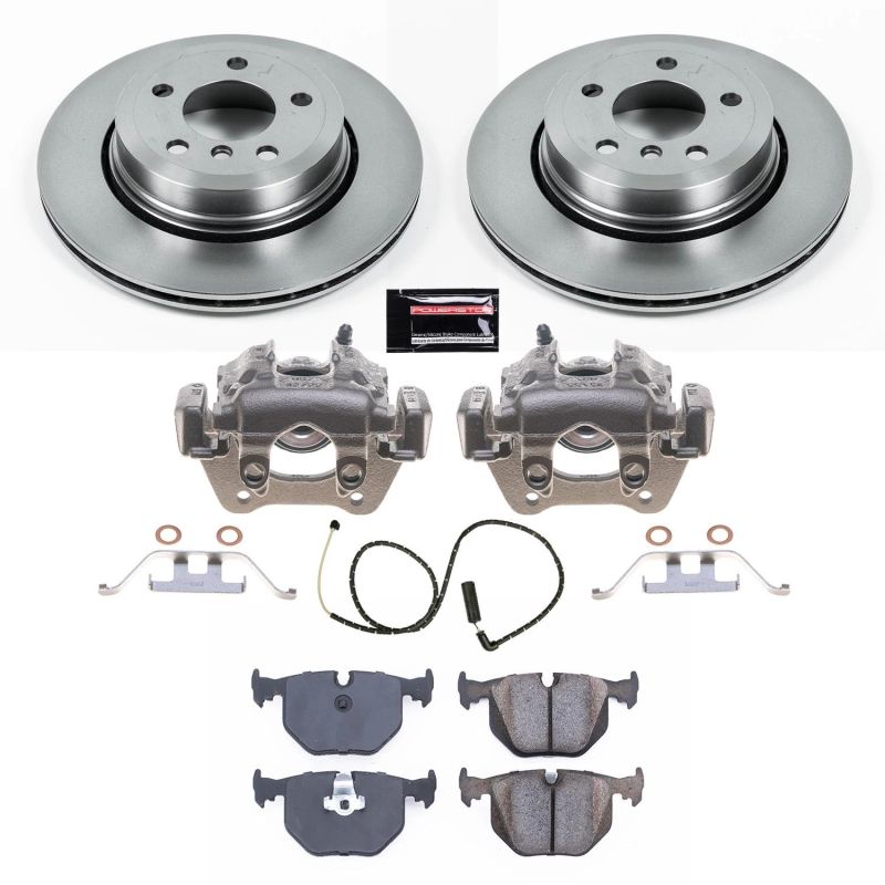 Power Stop 04-10 BMW X3 Rear Autospecialty Brake Kit w/Calipers - KCOE5738