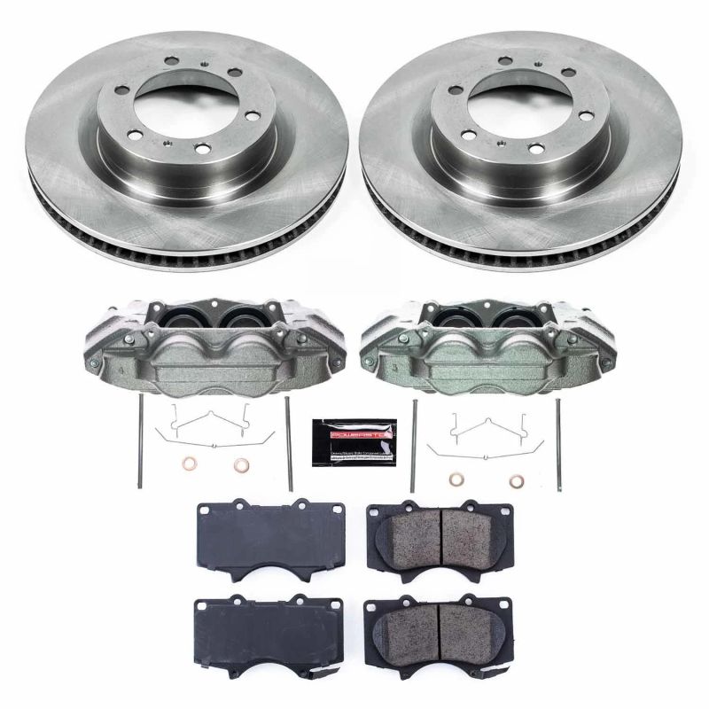 Power Stop 16-19 Lexus GX460 Front Autospecialty Brake Kit w/Calipers - KCOE5873A