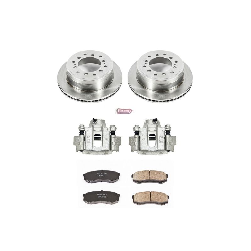 Power Stop 10-14 Toyota FJ Cruiser Rear Autospecialty Brake Kit w/Calipers - KCOE5875A