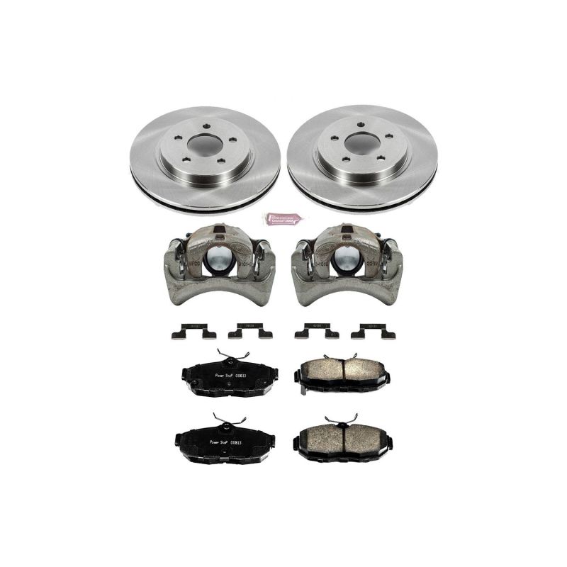 Power Stop 2012 Ford Mustang Rear Autospecialty Brake Kit w/Calipers - KCOE5941