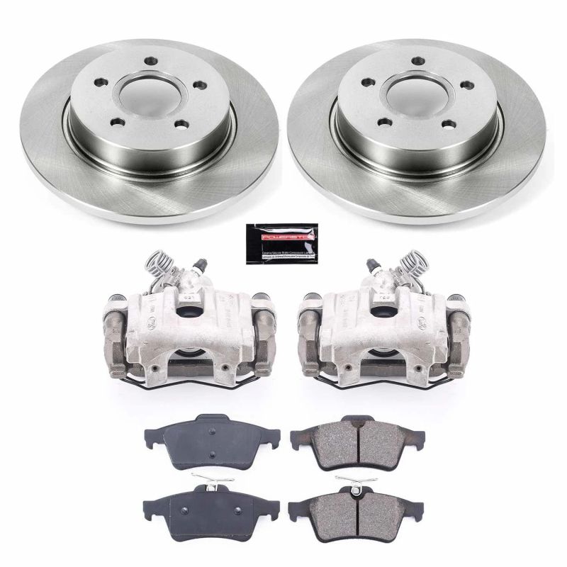 Power Stop 12-18 Ford Focus Rear Autospecialty Brake Kit w/Calipers - KCOE5975