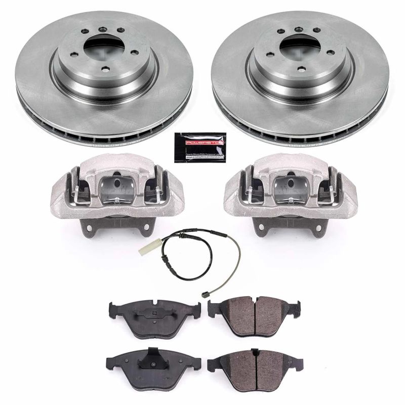 Power Stop 2011 BMW 335d Front Autospecialty Brake Kit w/Calipers - KCOE6055