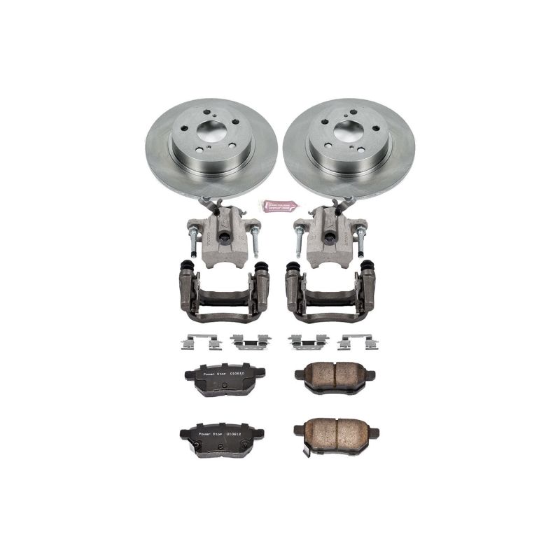 Power Stop 11-16 Scion tC Rear Autospecialty Brake Kit w/Calipers - KCOE6097