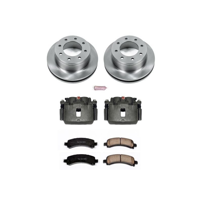 Power Stop 03-13 Chevrolet Express 3500 Rear Autospecialty Brake Kit w/Calipers - KCOE6251