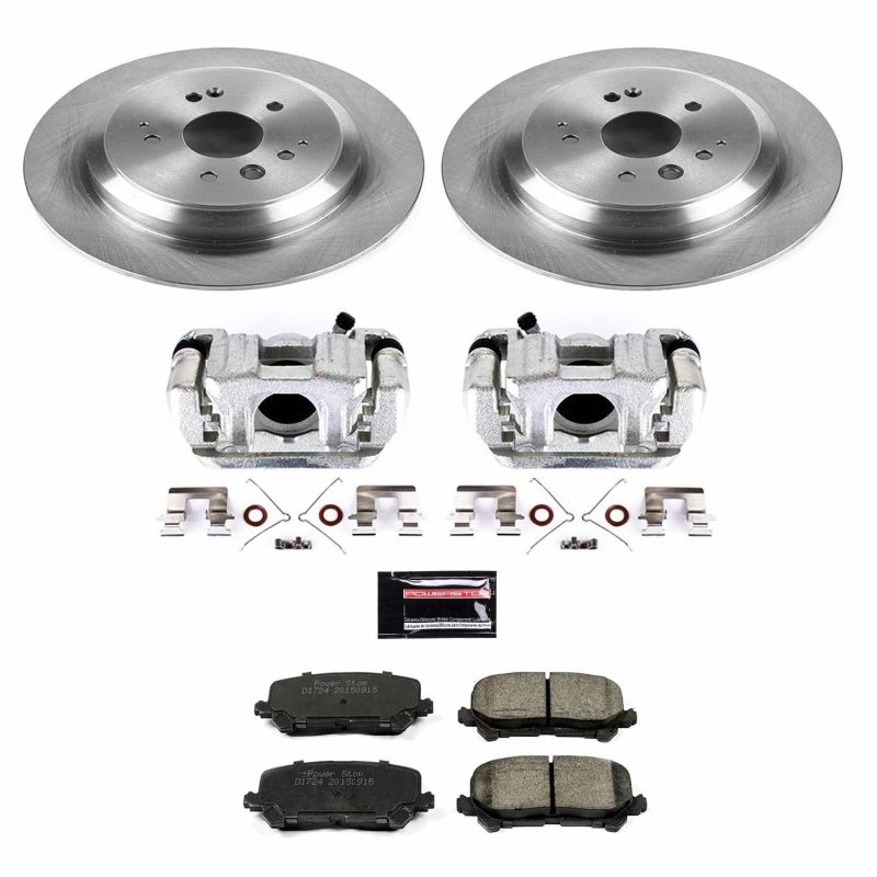 Power Stop 14-16 Acura MDX Rear Autospecialty Brake Kit w/Calipers - KCOE6953