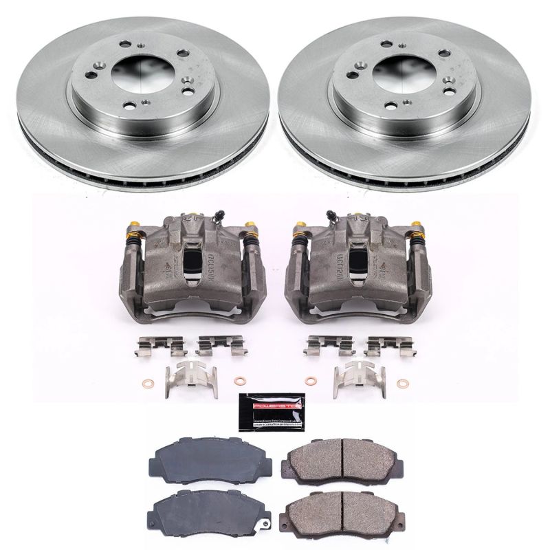 Power Stop 91-95 Acura Legend Front Autospecialty Brake Kit w/Calipers - KCOE704A