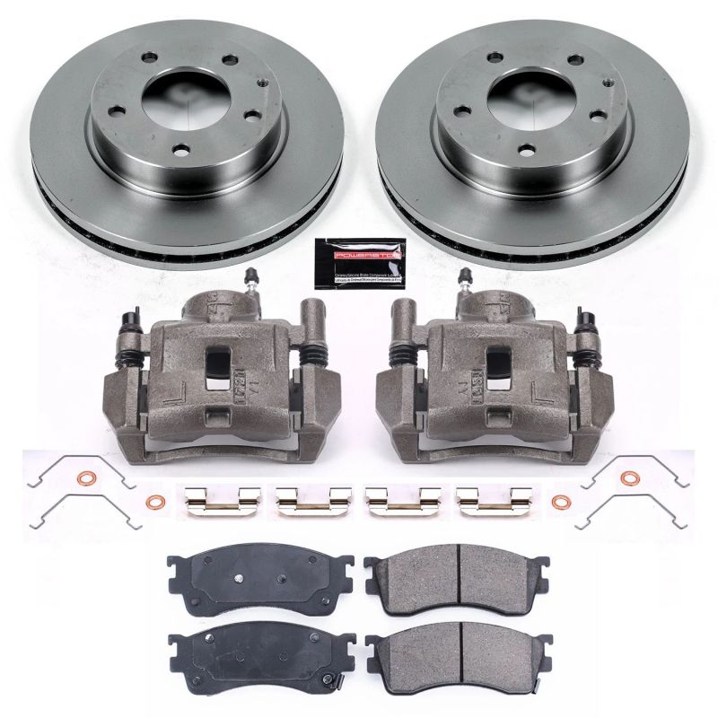 Power Stop 01-03 Mazda Protege Front Autospecialty Brake Kit w/Calipers - KCOE788