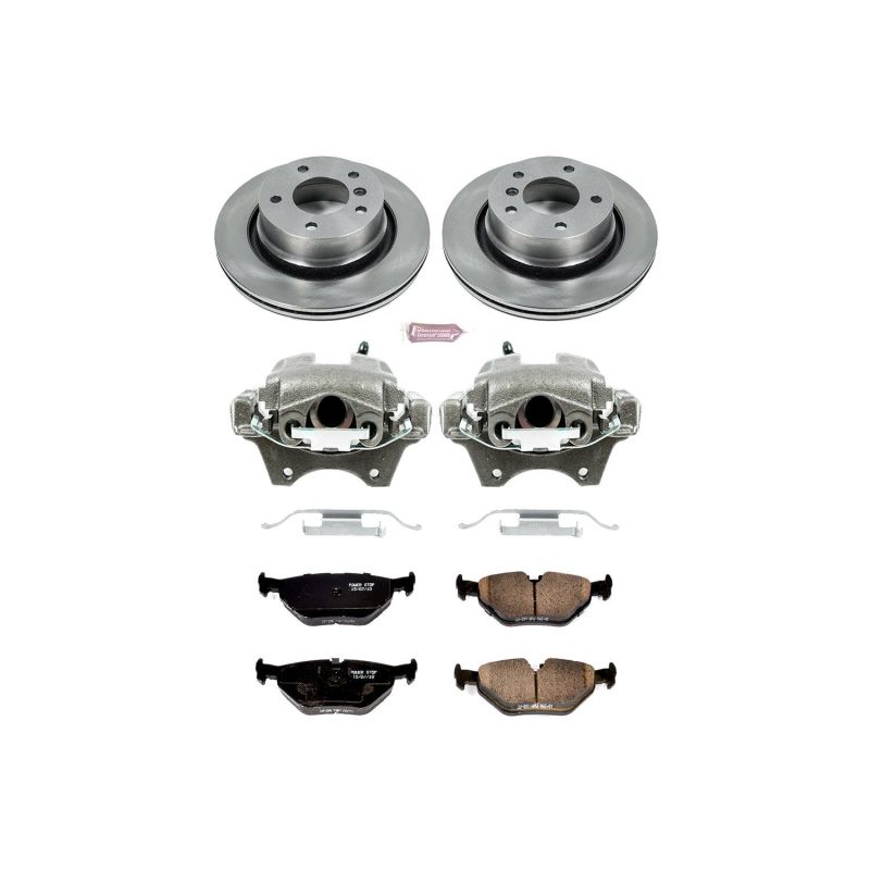 Power Stop 03-08 BMW Z4 Rear Autospecialty Brake Kit w/Calipers - KCOE962