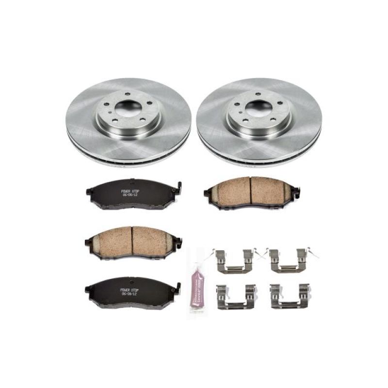 Power Stop 08-12 Infiniti EX35 Front Autospecialty Brake Kit - KOE112