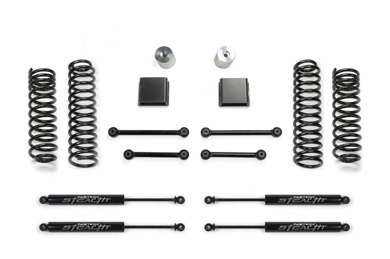 Fabtech 20-21 Jeep JT 4WD Gas 3in Sport Ii System w/Stealth - K4163M