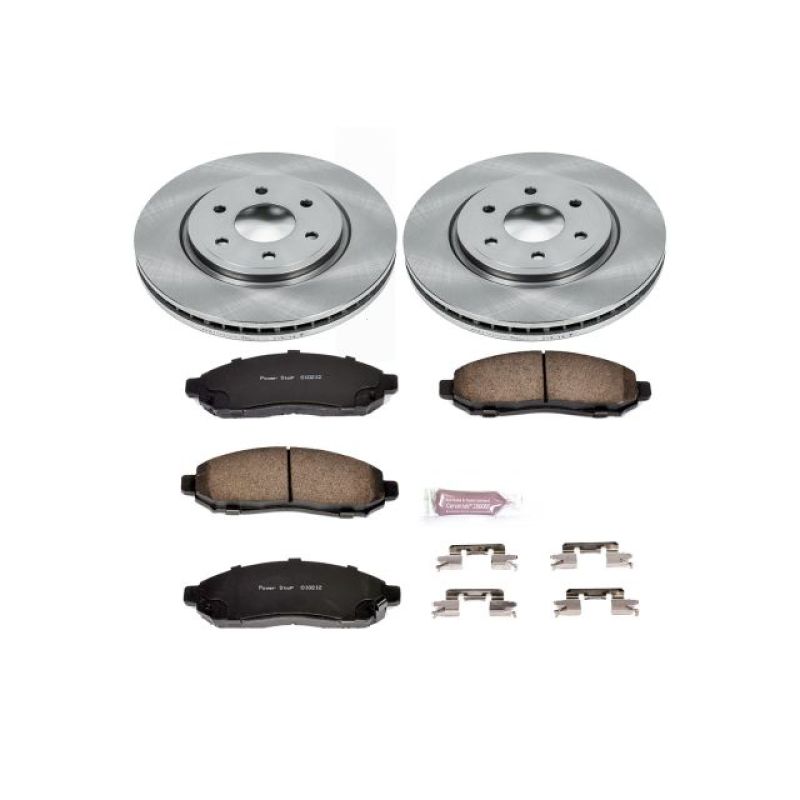 Power Stop 05-18 Nissan Frontier Front Autospecialty Brake Kit - KOE142