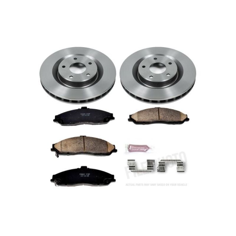 Power Stop 05-07 Cadillac XLR Front Autospecialty Brake Kit - KOE1417