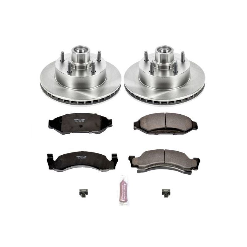 Power Stop 87-93 Ford E-150 Front Autospecialty Brake Kit - KOE1766