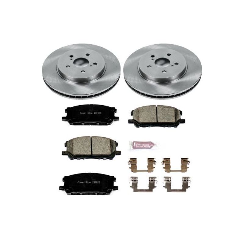 Power Stop 04-06 Lexus RX330 Front Autospecialty Brake Kit - KOE196