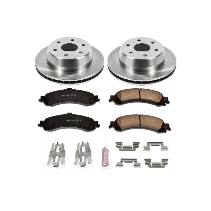 Power Stop 02-06 Cadillac Escalade Rear Autospecialty Brake Kit - KOE2046