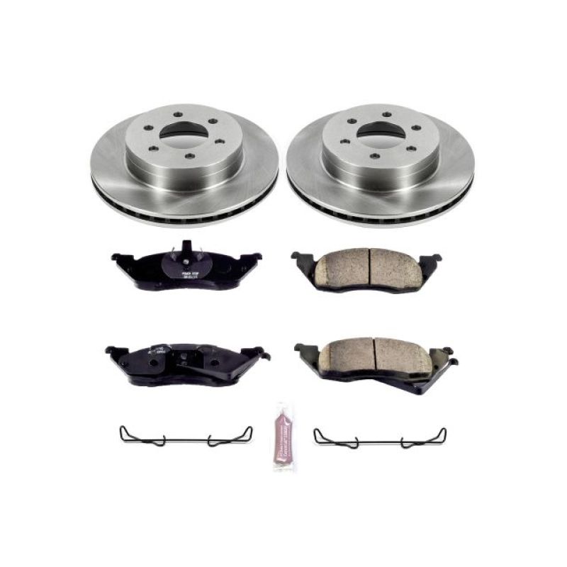 Power Stop 97-98 Dodge Dakota Front Autospecialty Brake Kit - KOE2137