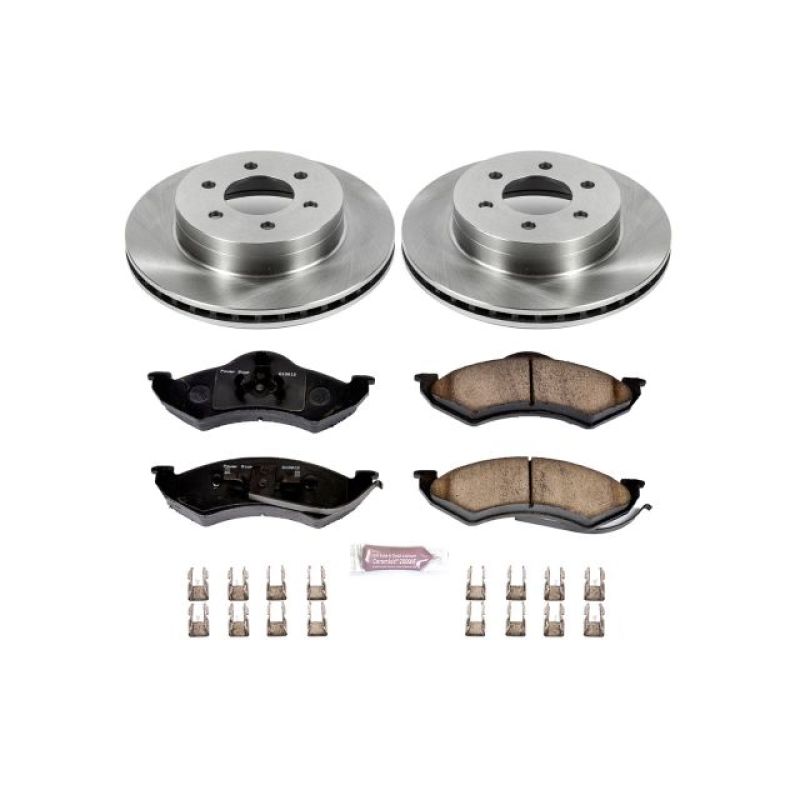 Power Stop 1999 Dodge Dakota Front Autospecialty Brake Kit - KOE2138