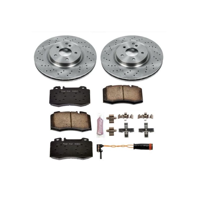 Power Stop 2004 Mercedes-Benz C230 Front Autospecialty Brake Kit - KOE2950