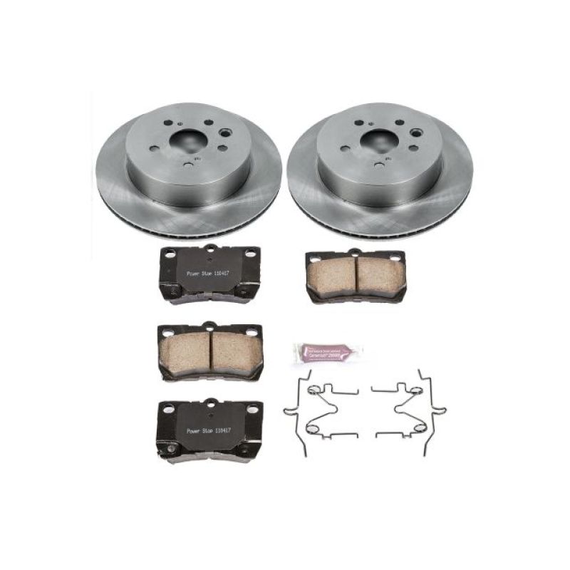 Power Stop 2006 Lexus GS300 Rear Autospecialty Brake Kit - KOE2977