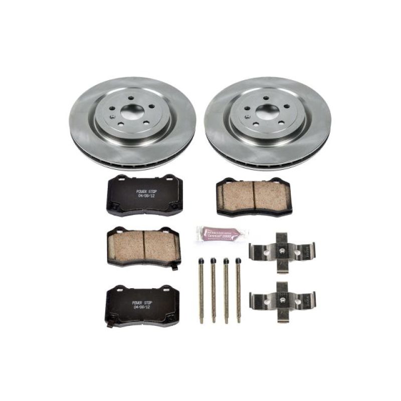 Power Stop 09-15 Cadillac CTS Rear Autospecialty Brake Kit - KOE3019