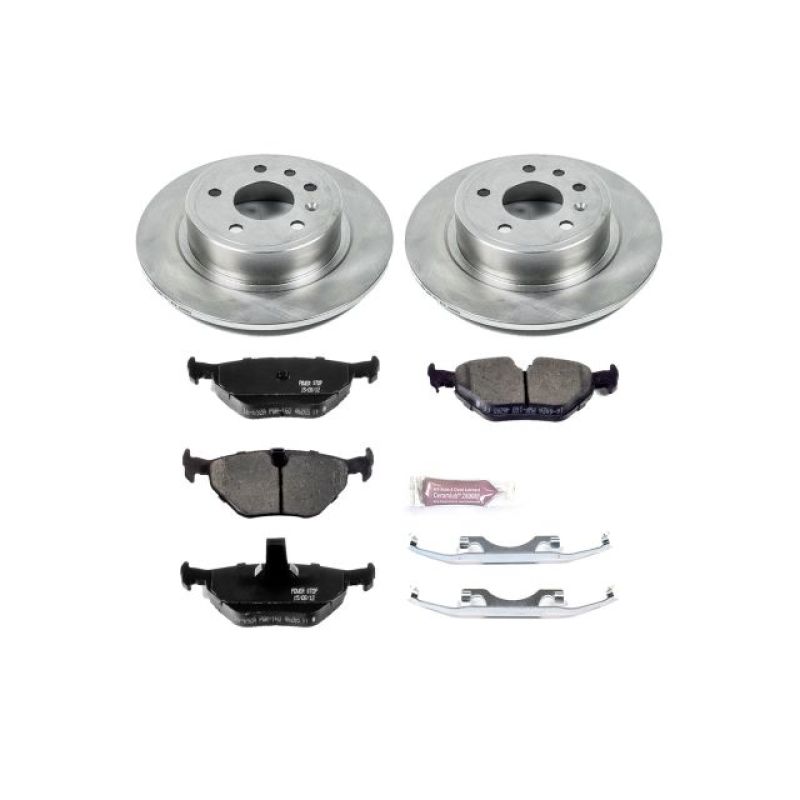 Power Stop 99-10 Saab 9-5 Rear Autospecialty Brake Kit - KOE3080