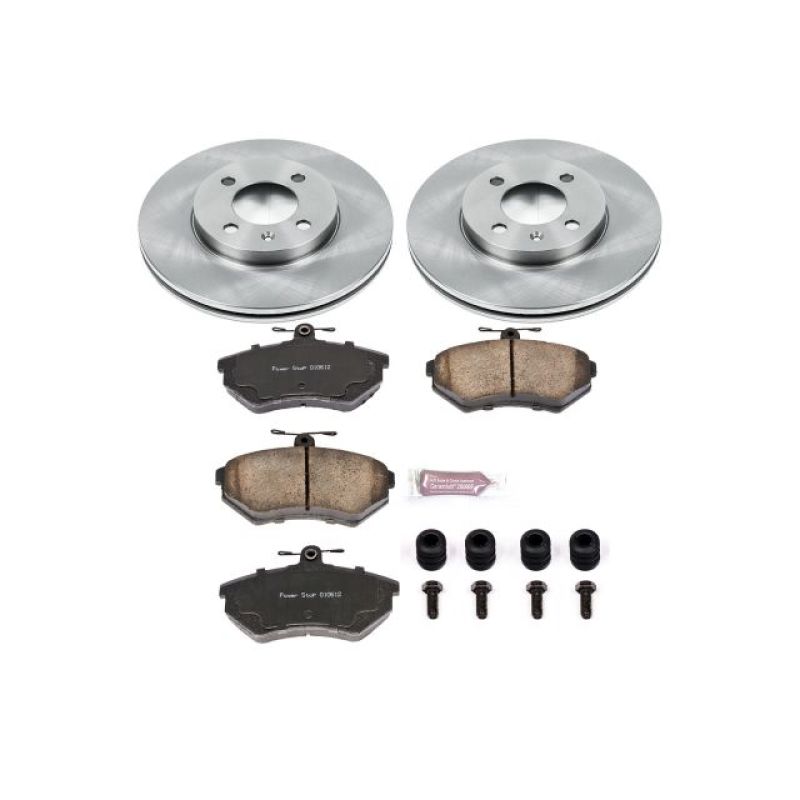 Power Stop 95-02 Volkswagen Cabrio Front Autospecialty Brake Kit - KOE374