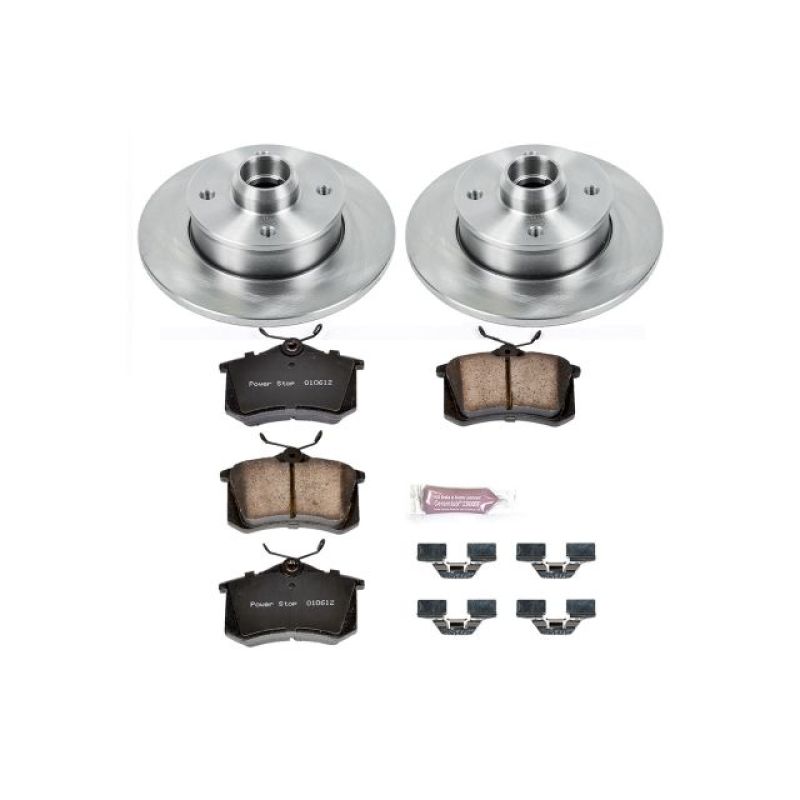 Power Stop 99-02 Volkswagen Cabrio Rear Autospecialty Brake Kit - KOE369