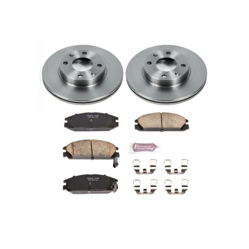 Power Stop 86-89 Acura Integra Front Autospecialty Brake Kit - KOE400