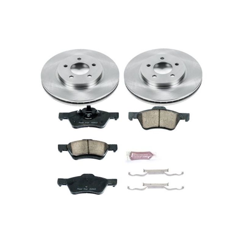 Power Stop 08-10 Ford Escape Front Autospecialty Brake Kit - KOE4581