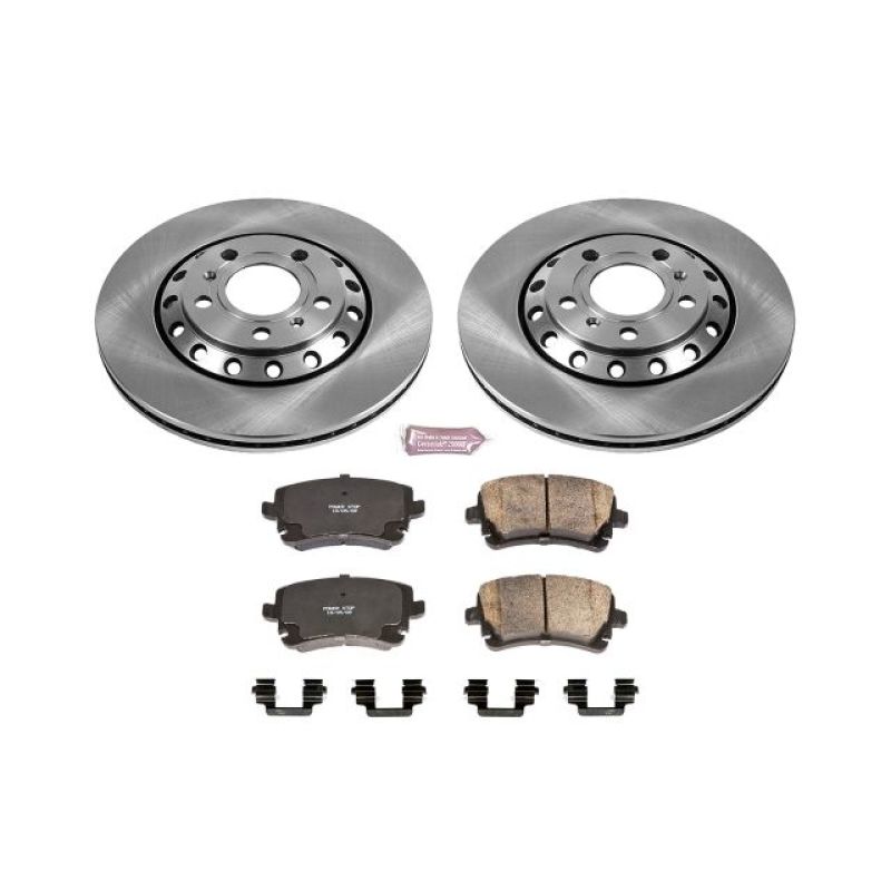 Power Stop 03-10 Audi A8 Quattro Rear Autospecialty Brake Kit - KOE4562