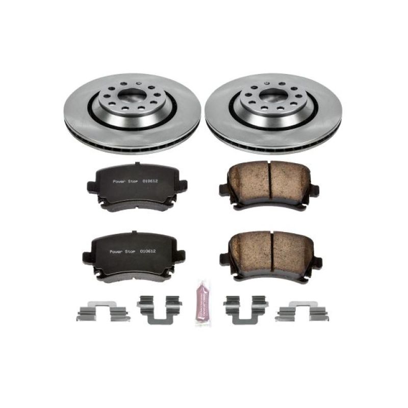 Power Stop 09-17 Volkswagen CC Rear Autospecialty Brake Kit - KOE4628