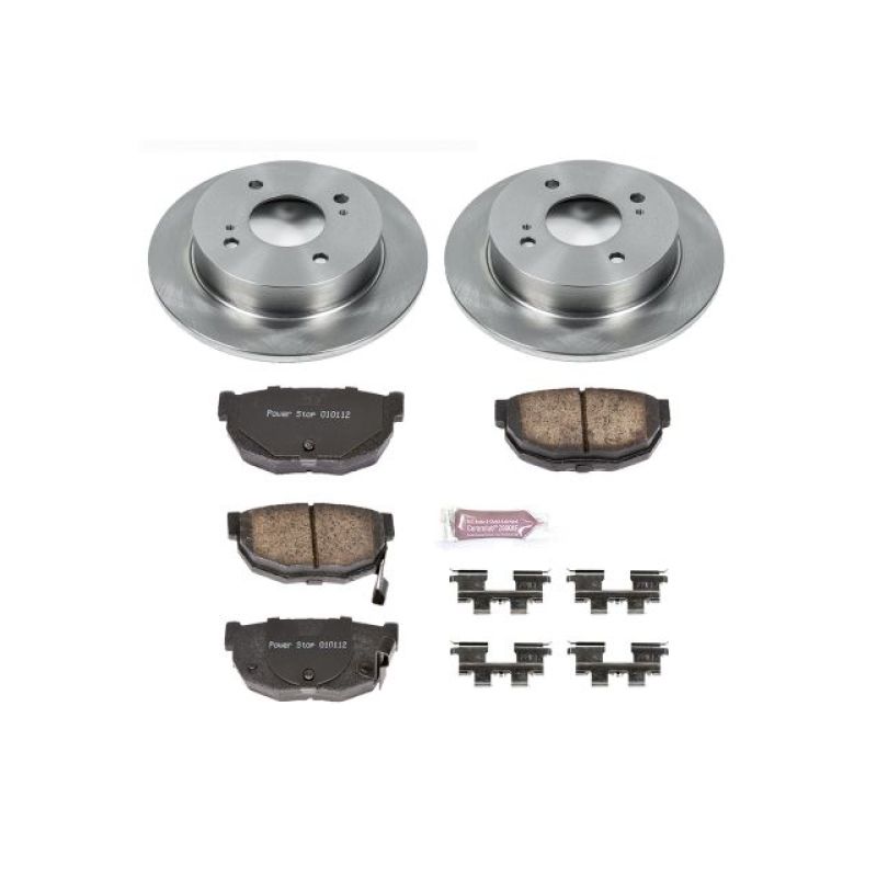 Power Stop 81-83 Nissan 280ZX Rear Autospecialty Brake Kit - KOE4775