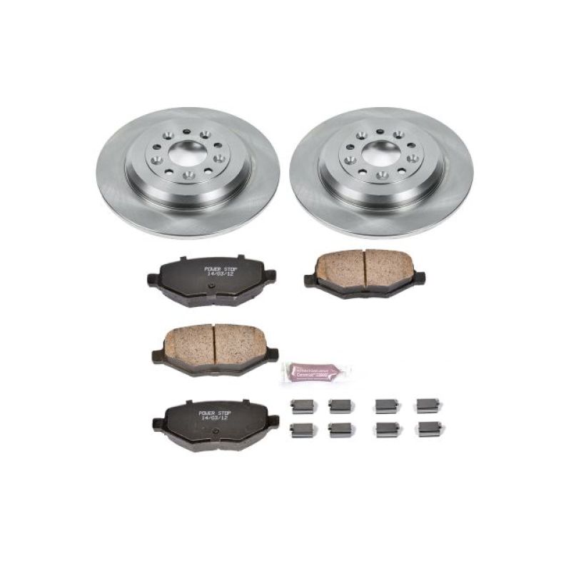 Power Stop 11-15 Ford Edge Rear Autospecialty Brake Kit - KOE4744