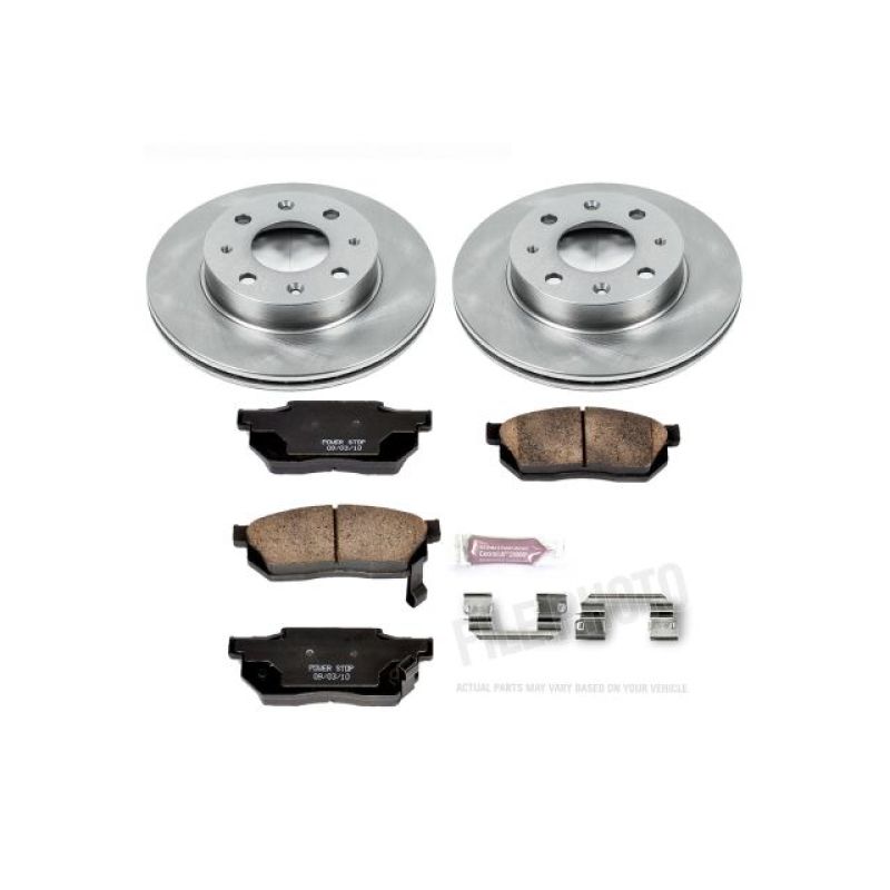 Power Stop 88-91 Honda CRX Front Autospecialty Brake Kit - KOE4795