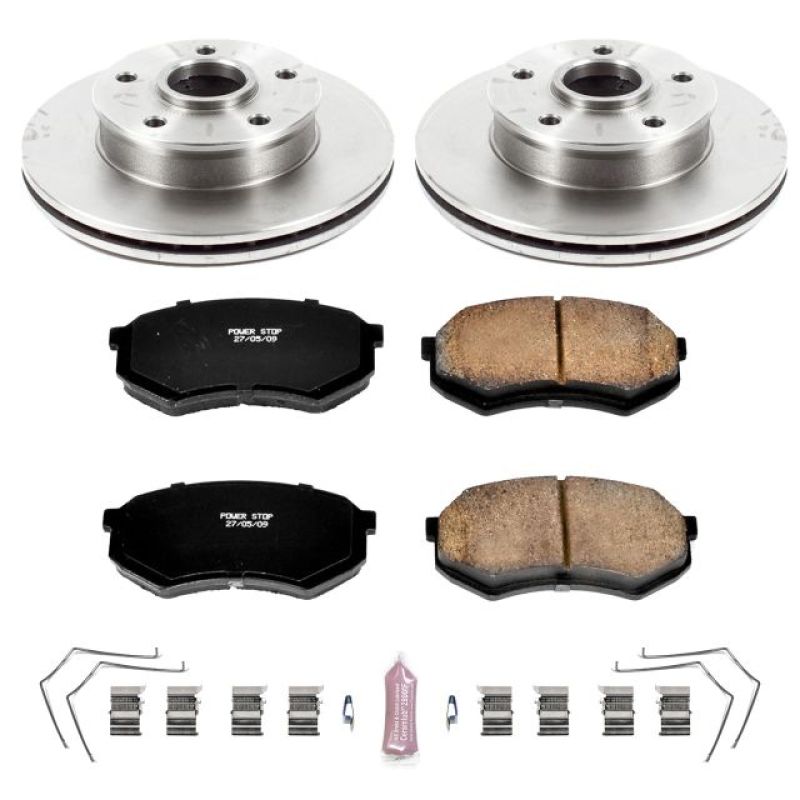 Power Stop 90-91 Mazda 929 Front Autospecialty Brake Kit - KOE4886