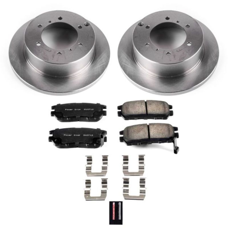 Power Stop 91-00 Mitsubishi Montero Rear Autospecialty Brake Kit - KOE5022