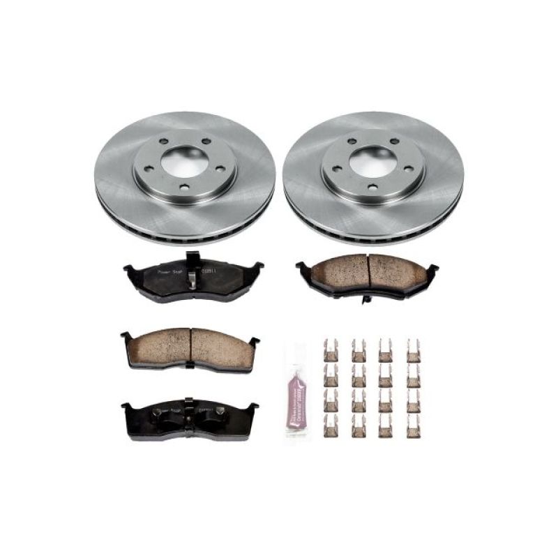 Power Stop 1996 Chrysler Town & Country Front Autospecialty Brake Kit - KOE5035