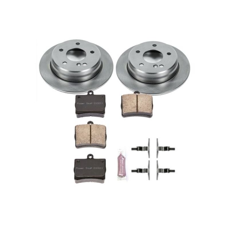 Power Stop 1996 Mercedes-Benz C220 Rear Autospecialty Brake Kit - KOE5167