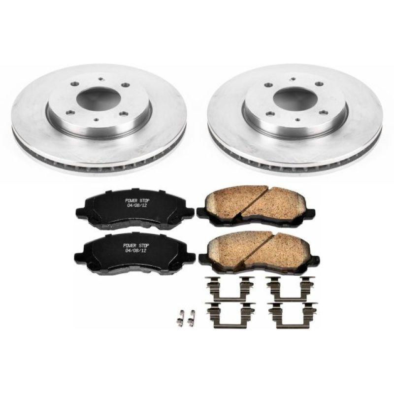 Power Stop 2004 Mitsubishi Lancer Front Autospecialty Brake Kit - KOE5256