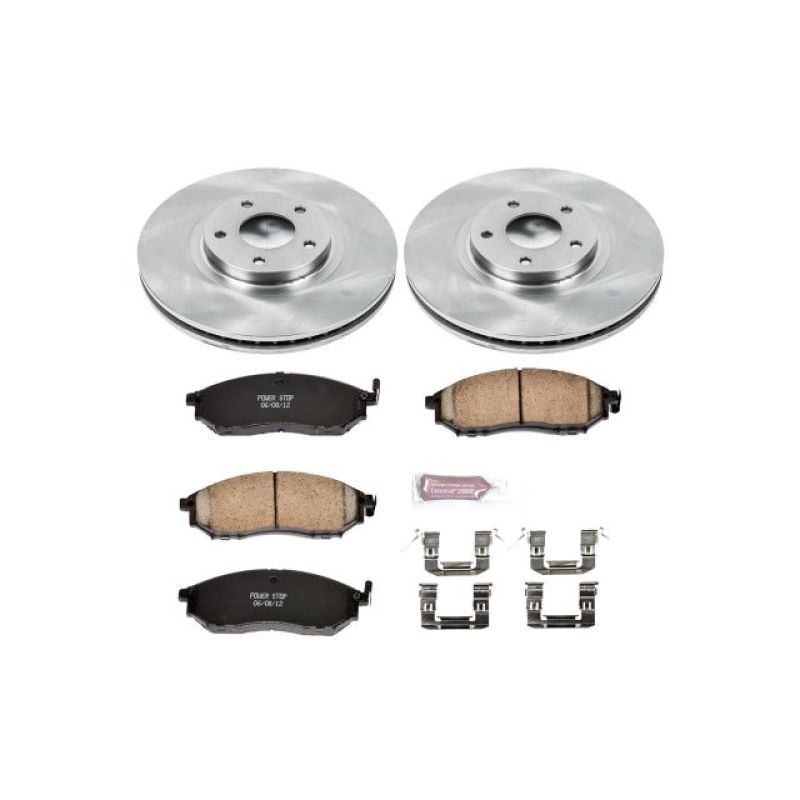 Power Stop 11-14 Nissan Murano Front Autospecialty Brake Kit - KOE5263