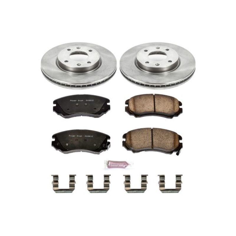 Power Stop 03-05 Hyundai Sonata Front Autospecialty Brake Kit - KOE5290