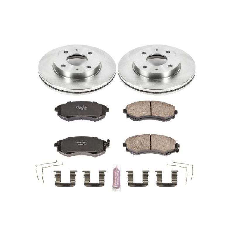 Power Stop 02-03 Hyundai Sonata Front Autospecialty Brake Kit - KOE5372