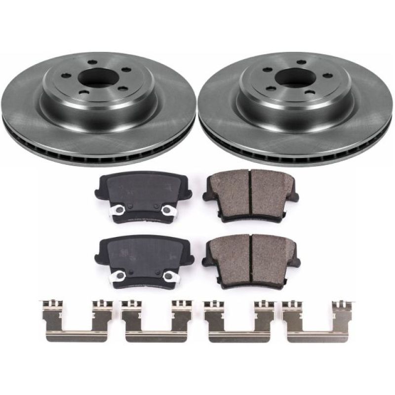 Power Stop 06-14 Dodge Charger Rear Autospecialty Brake Kit - KOE5486