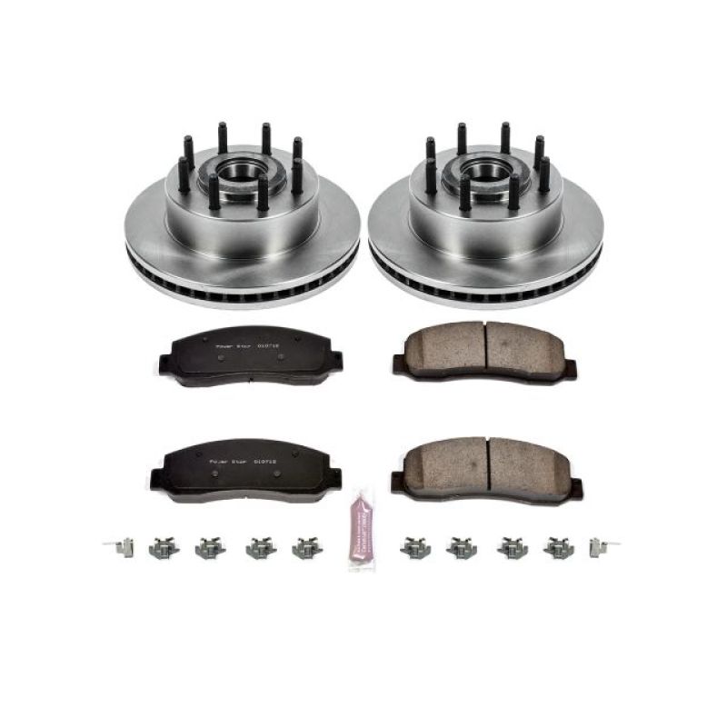 Power Stop 07-08 Ford F-250 Super Duty Front Autospecialty Brake Kit - KOE5585