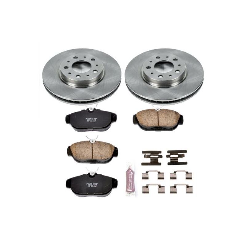 Power Stop 95-97 Volvo 960 Front Autospecialty Brake Kit - KOE571